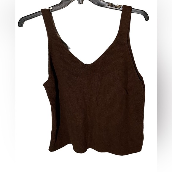 Old Navy Women’s V-neck Tank Top Ribbed Plus Size Sweater - Picture 1 of 4